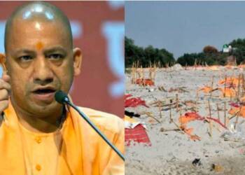 dead bodies, Yogi adityanath, prayagraj