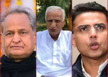Ashok Gehlot, Sachin Pilot, Hemaram Chaudhary, Congress, Rajasthan,