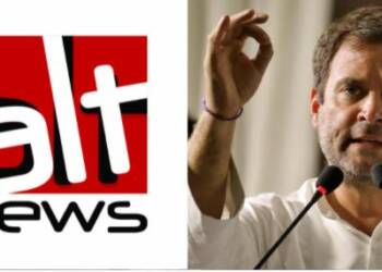 Alt News, Rahul Gandhi, Ravi Shankar Prasad