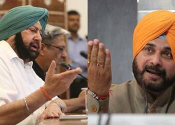 Navjot Singh Sidhu, Captain Amarinder Singh, Congress, Punjab