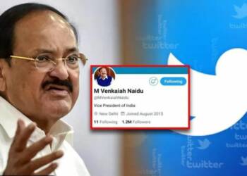venkaiah naidu twitter