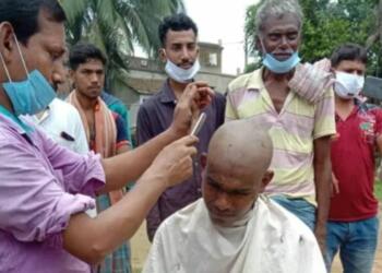 TMC turncoats are made to shave their heads before rejoining TMC