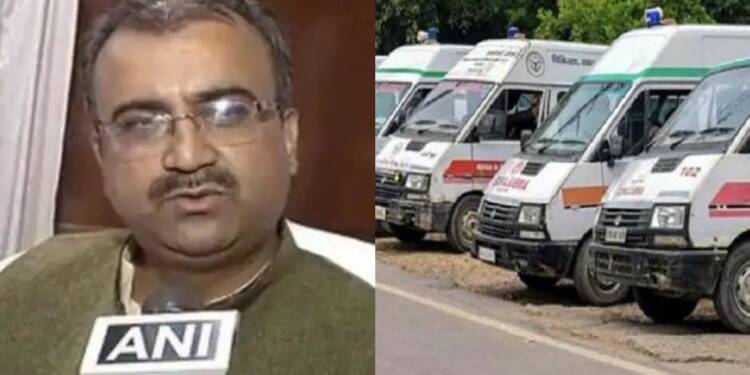 Ambulance, Pandey, Minister, Health, District