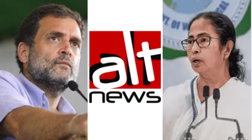 Alt News, Rahul Gandhi, Mamata Banerjee