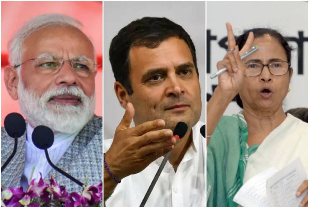 PM Modi, Mamata Banerjee, Rahul Gandhi, TMC, Congress