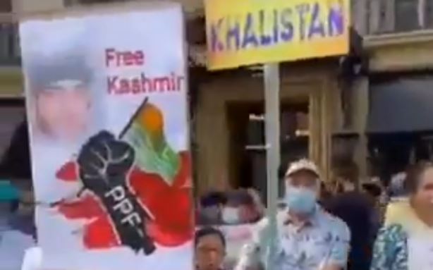 Khalistan, Kashmir, Protests