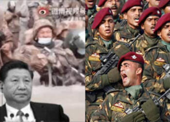 China PLA Indian army