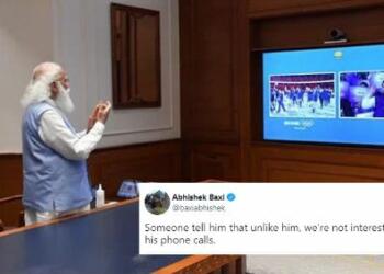 India Narendra Modi, Olympics, Leftists