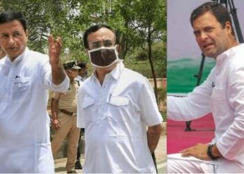 Congress leaders protest Rahul Gandhi’s Twitter suspension in the worst way and get suspended themselves