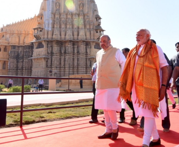 Narendra Modi, Somnath Temple, jawaharlal nehru, Sardar Vallabhbhai Patel