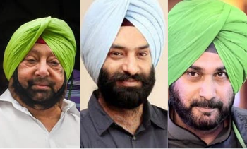 amarinder, sidhu, manjinder, sirsa, akali, bjp, congress