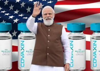 Modi, Covaxin, US