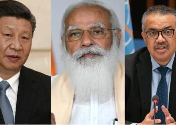 Modi, WHO, Jinping, China,