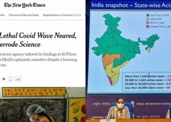 NYT, India, Covid