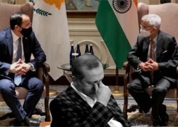 As Turkey picked up the Kashmir hammer to hit India, India smashed it with the Cyprus club