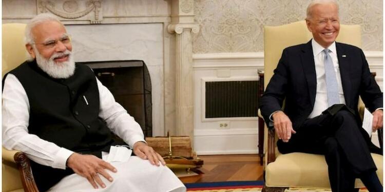 Narendra Modi, Joe Biden