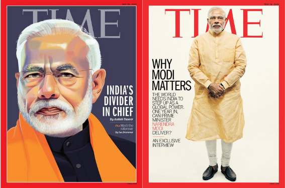 Narendra Modi, Baradar, Time Magazine