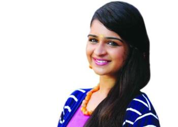 Swarna Thomas smiling