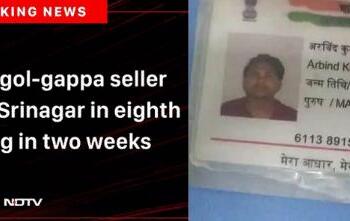 Liberal media brands the killed Hindu worker in Kashmir as “non-native”