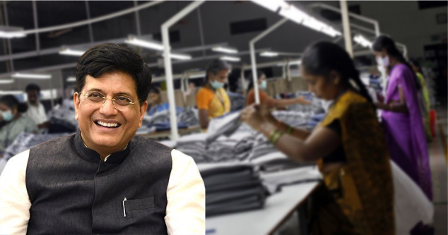 India, Piyush Goyal, Textile, Industry, Gujarat, Surat, China