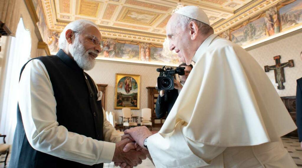 PM, Modi, Pope, Francis, Chirstians, India