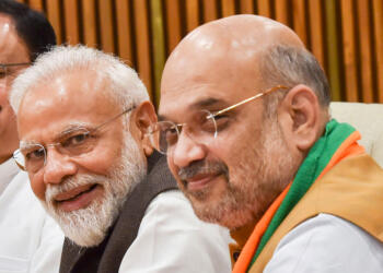 Amit Shah, Narendra Modi,