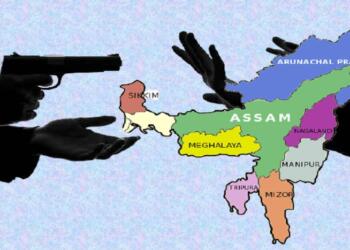 Northeast, India, extortion