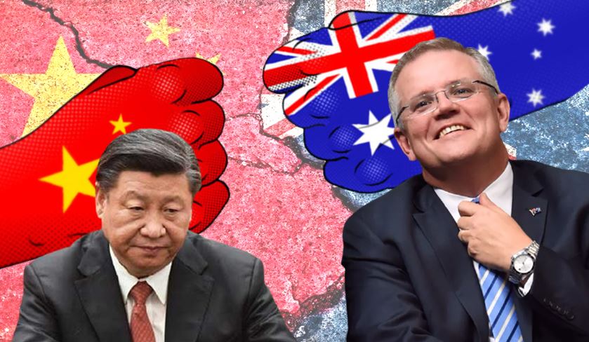 Australia, China, Trade War, Jinping, Morrison