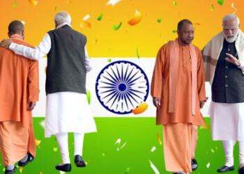 Yogi Adityanath, Modi, BJP