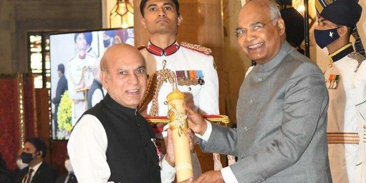 Lieutenant Colonel Sajjad Ali, Padma Shri, Ram Nath Kovind