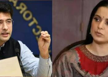 Kangana Ranaut, Raghav Chadha, AAP