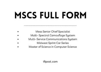 MSCS full form table