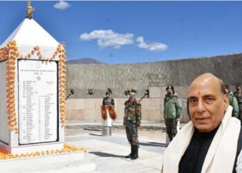Rajnath Singh, Battle of Rezang La , ladakh, China