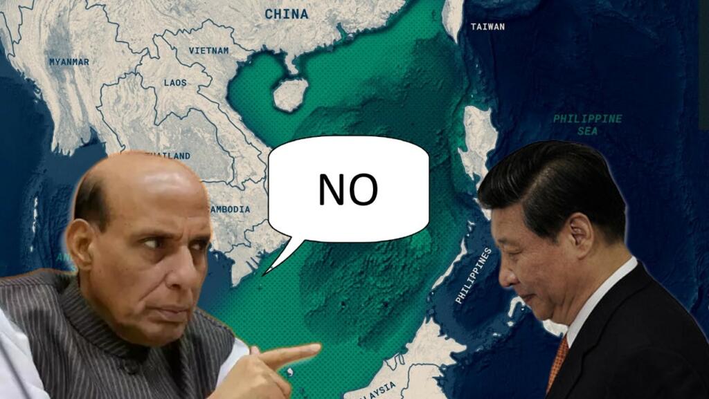 Rajnath Singh, China, South China Sea