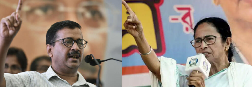 Arvind Kejriwal, Mamata Banerjee, TMC, Congress, BJP