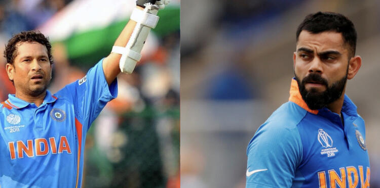 Virat Kohli Surpasses Sachin Tendulkar's ODI Century Record 