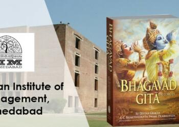 IIM Ahmedabad will now teach values from the Bhagavad Gita to enhance the careers of management students. Great step!
