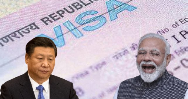 China, India, Chinese, E-visas, Ban