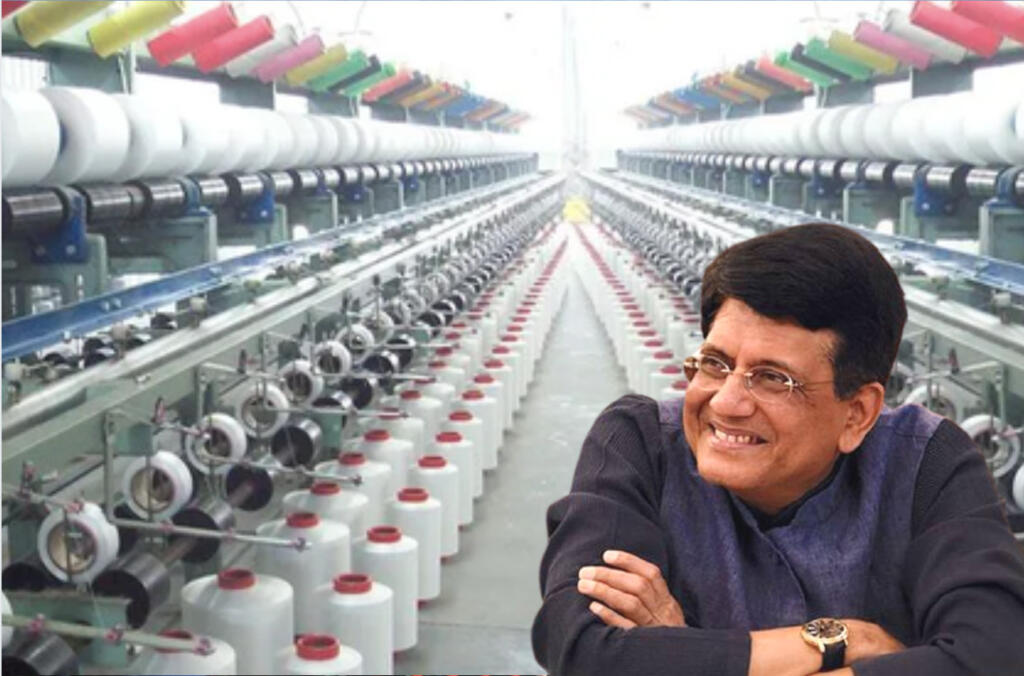 Piyush Goyal, PM Modi, textile sector