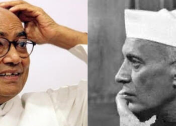 Digvijay Singh, Jawaharlal Nehru, INC