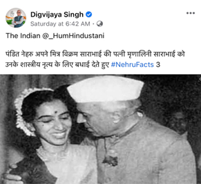 Digvijay Singh Porn Mms Scandle - Digvijaya Singh dug up some questionable pics of Nehru and brutally trolled  him