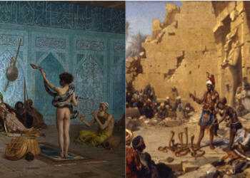 snake charmers, India