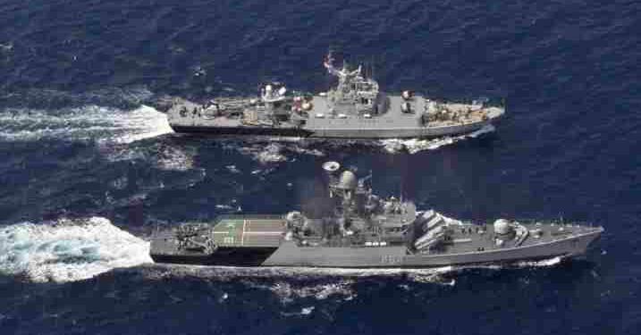 two ships samudra shakti