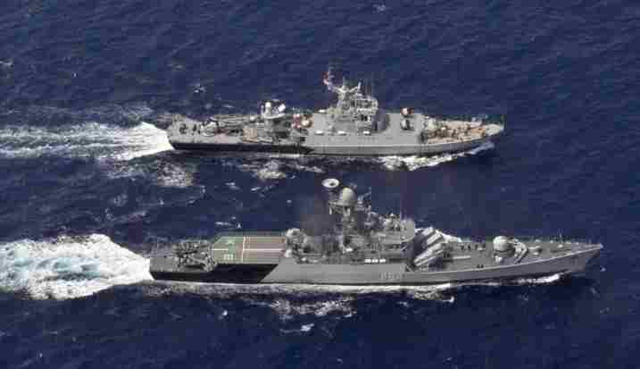 two ships samudra shakti