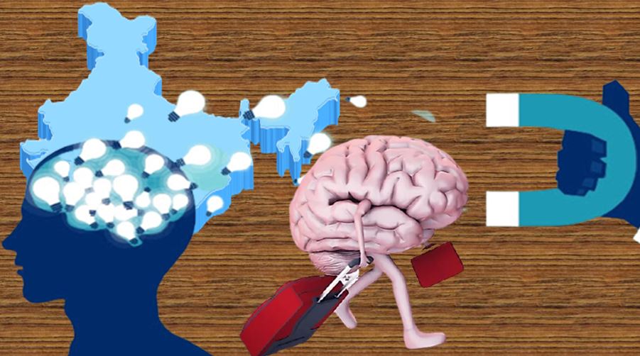 Big tech, Brain drain, India, Indians