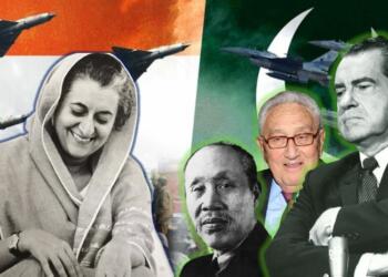 India, Pakistan, Bangladesh, USA, China, 1971