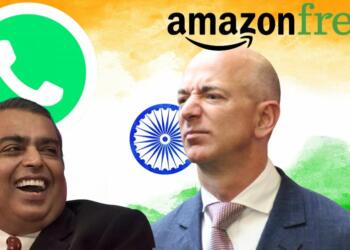 Amazon, Jeff Bezos, Whatsapp, Ambani, Reliance