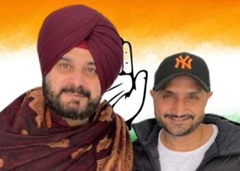 Congress, Sidhu, Harbhajan