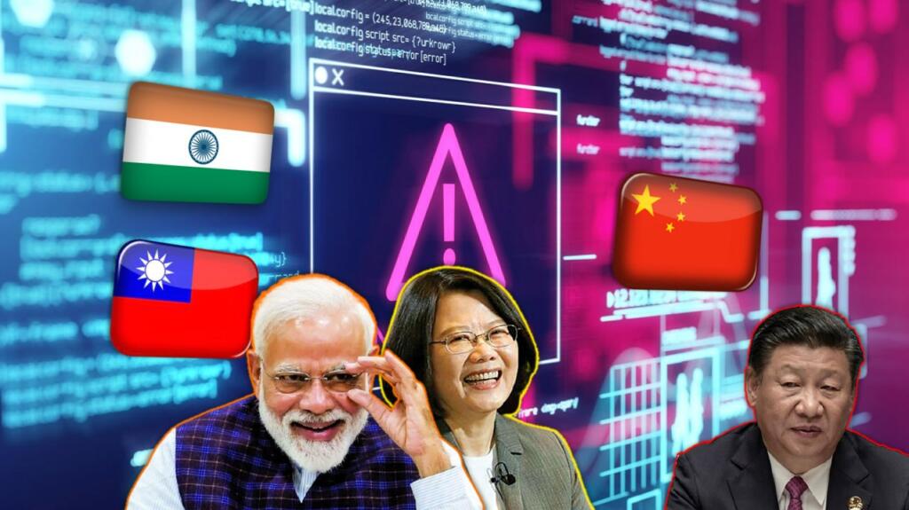 China, Taiwan, India, Cyber