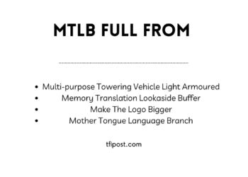 MTLB full form form